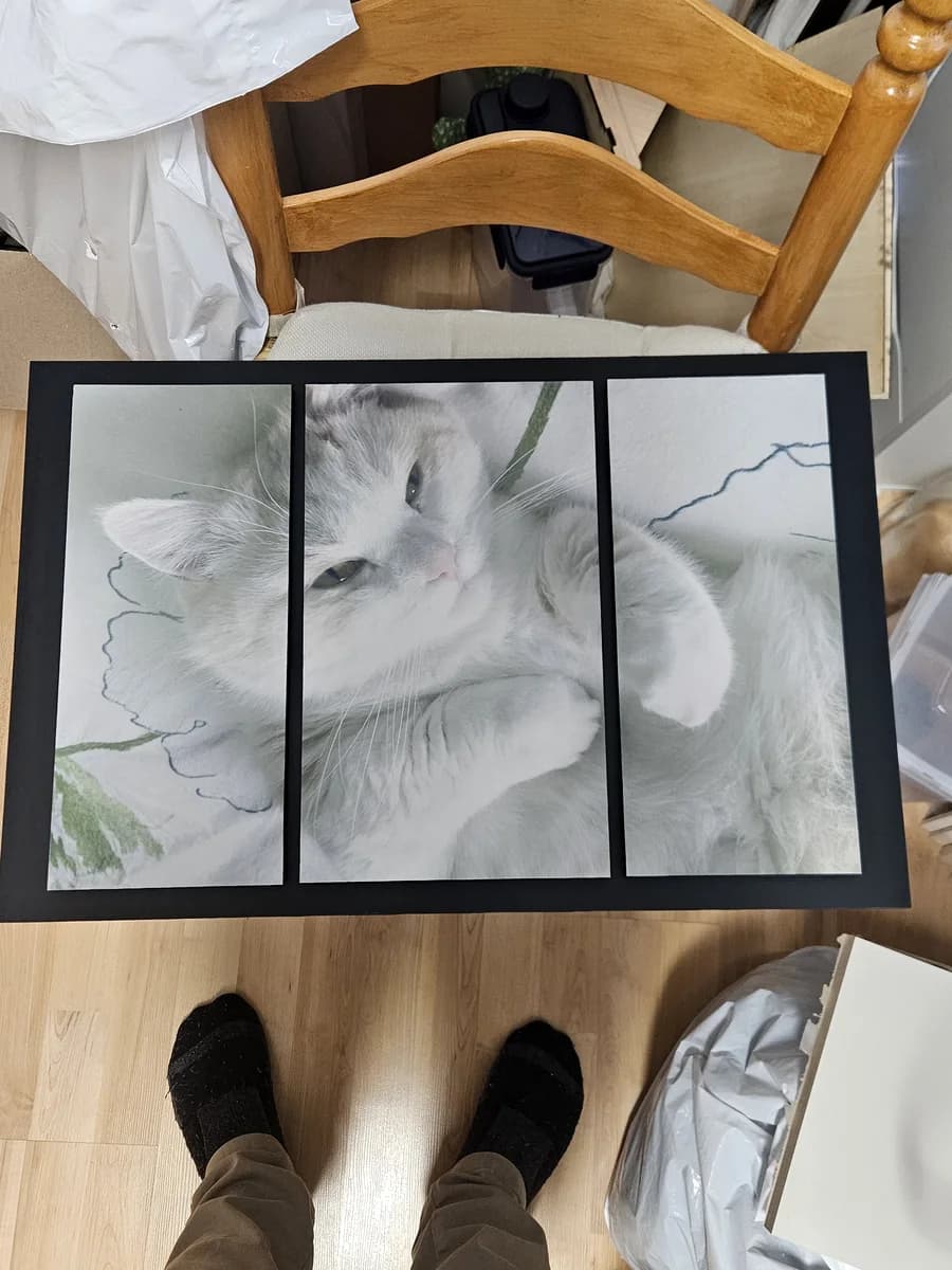 Photo gravée sur bois